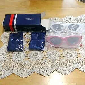 New set of Two Kimorn Cat Eyes sunglasses